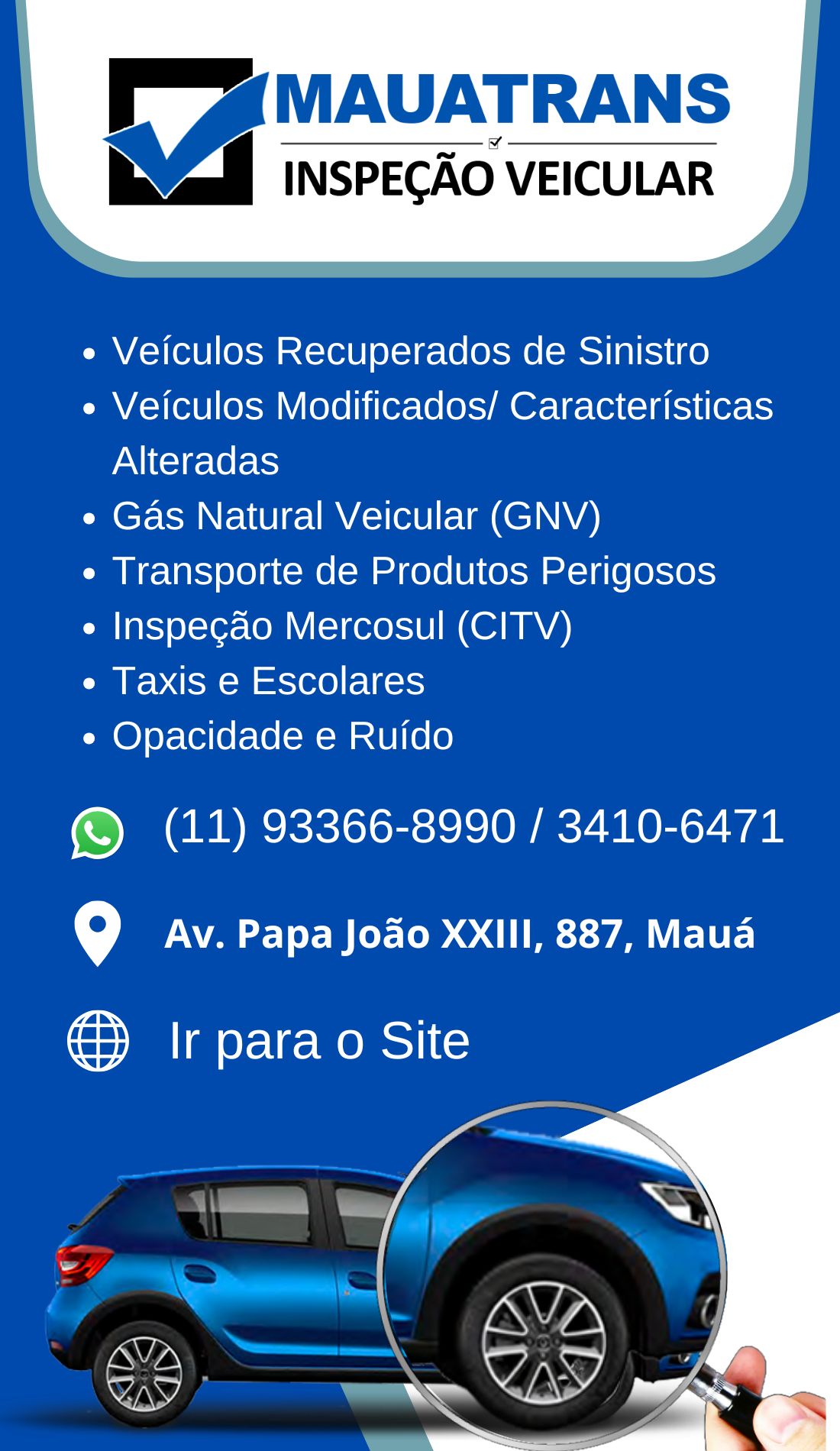 Imagem A - Inspeção